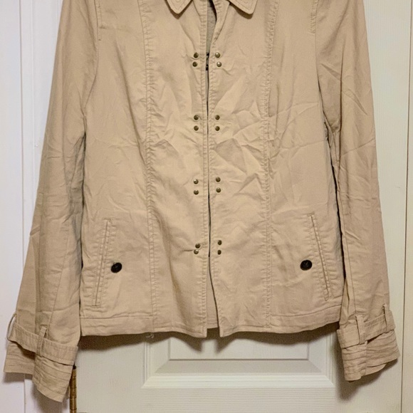 Sand Beige Spring Coat - Picture 2 of 5